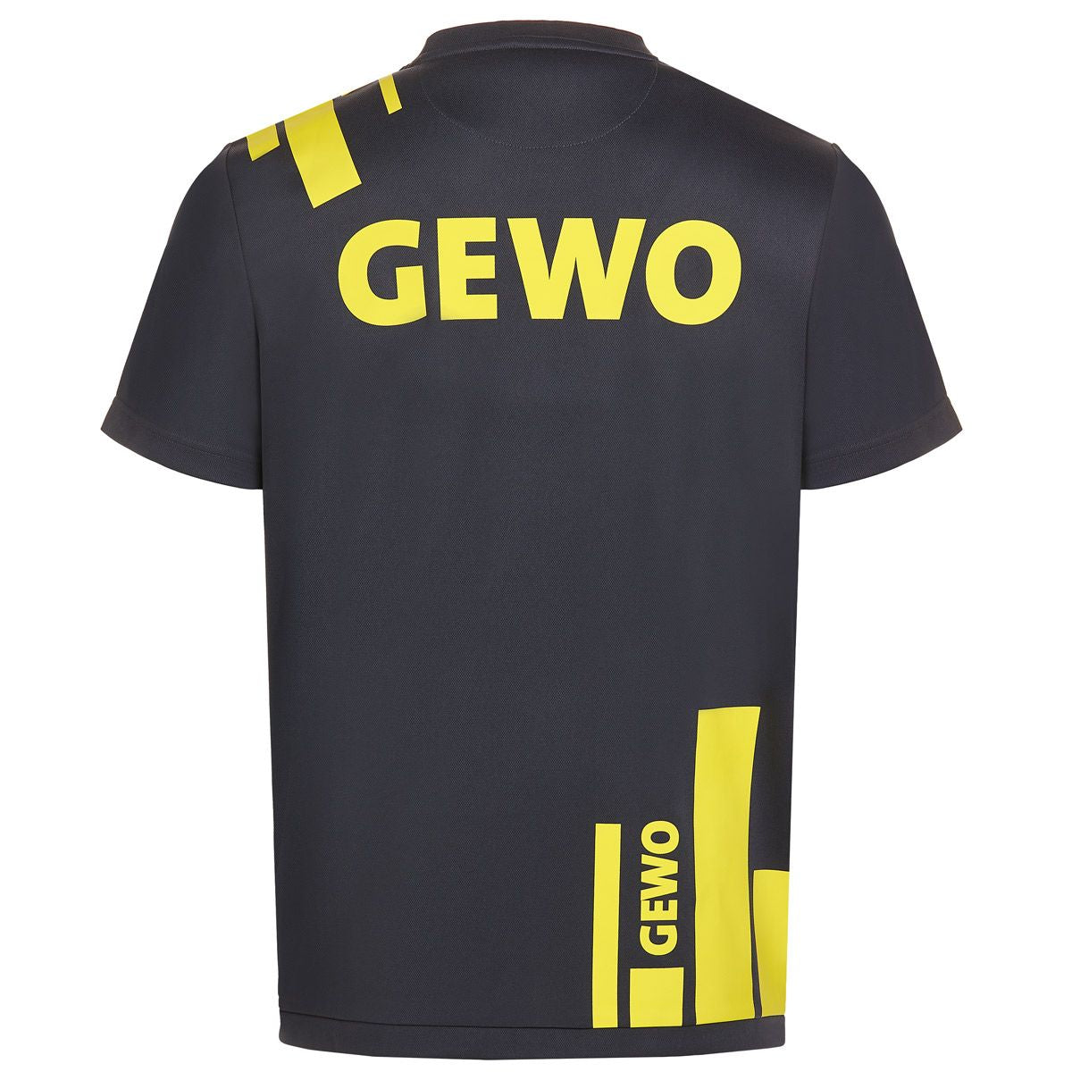 GEWO T‑Shirt Bloques Promo Nexxus Pro - Dark Grey/Yellow-Back