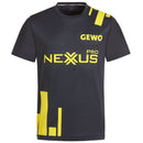 GEWO T‑Shirt Bloques Promo Nexxus Pro - Dark Grey/Yellow-Front 
