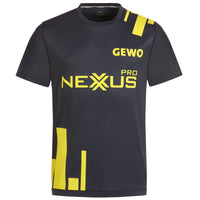GEWO T‑Shirt Bloques Promo Nexxus Pro - Dark Grey/Yellow-Front 