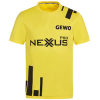 GEWO T‑Shirt Bloques Promo Nexxus Pro - Yellow/Black - Front View