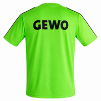 GEWO T-Shirt Play Aruna - Lime - Back View
