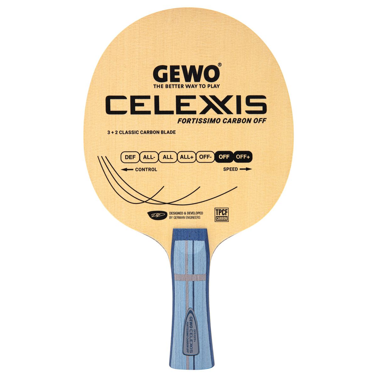 GEWO Celexxis Fortissimo Carbon Offensive Blade