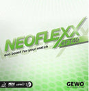 GEWO Zoom Balance "All-Round Offensive" Combo Special with Neoflexx Rubber - GEWO Neoflexx eFT 40