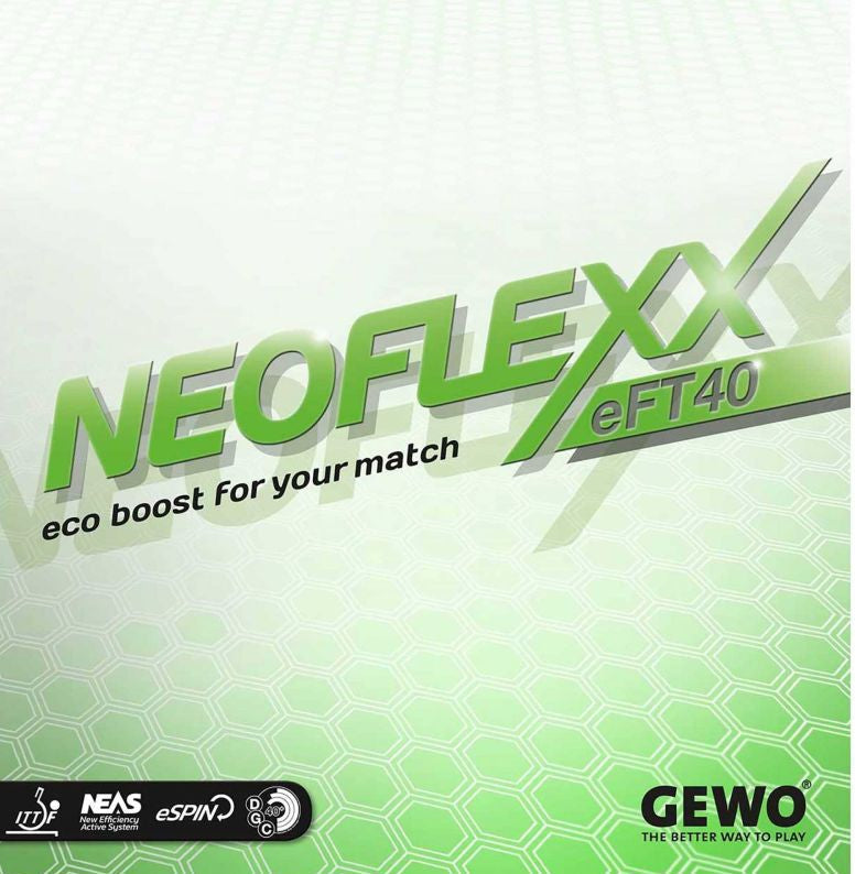 GEWO Zoom Balance "All-Round Offensive" Combo Special with Neoflexx Rubber - GEWO Neoflexx eFT 40