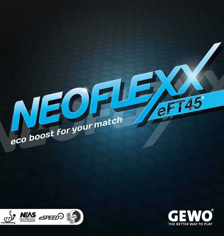 GEWO Zoom Balance "All-Round Offensive" Combo Special with Neoflexx Rubber - GEWO Neoflexx eFT 45 