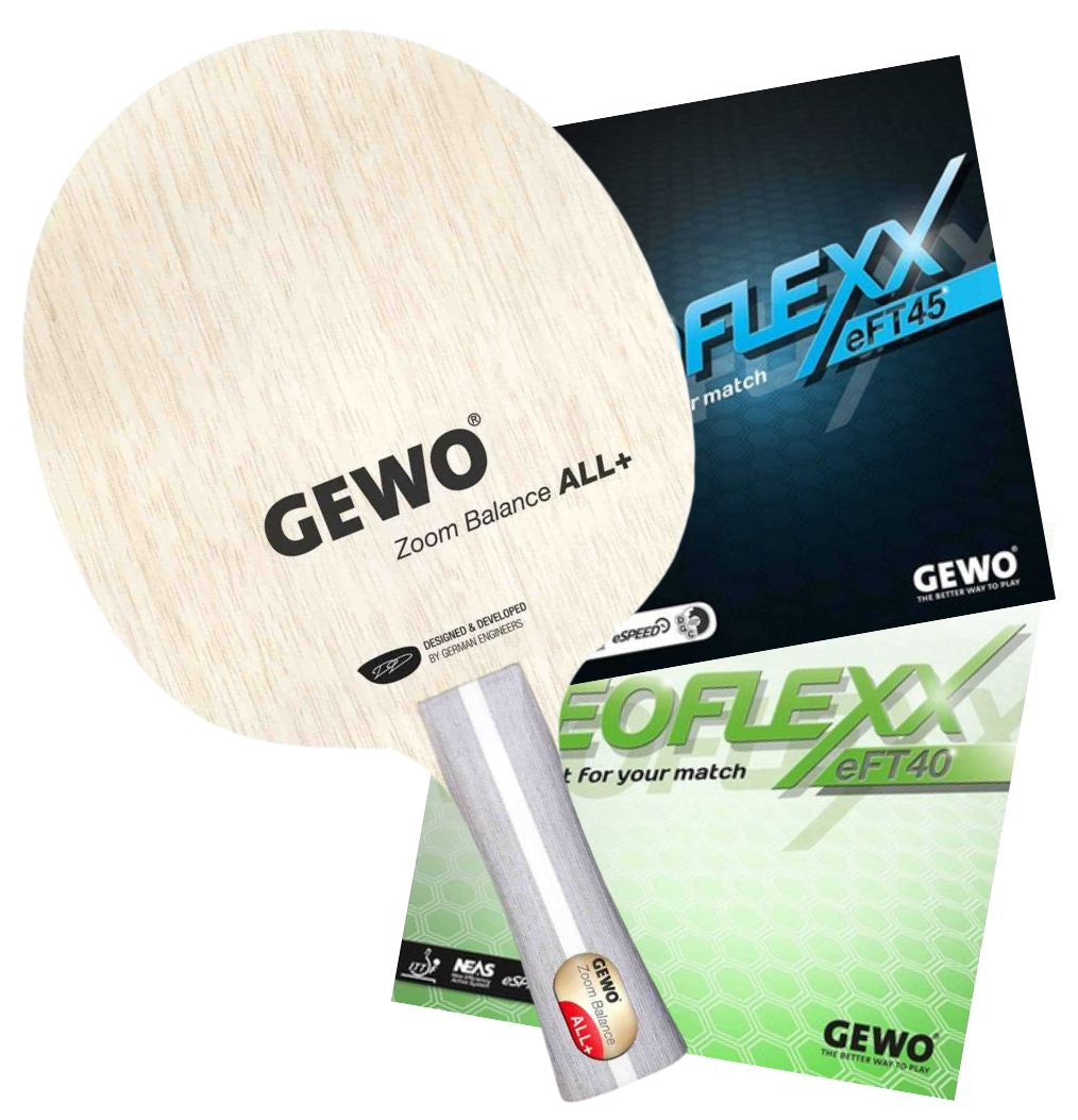 GEWO Zoom Balance "All-Round Offensive" Combo Special with Neoflexx Rubber 