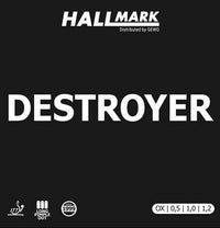 Hallmark Destroyer - Long Pips Table Tennis Rubber