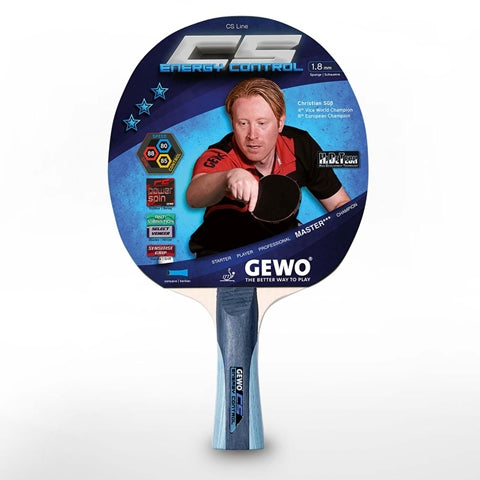 GEWO CS Energy Control Pre-Assembled Table Tennis Racket