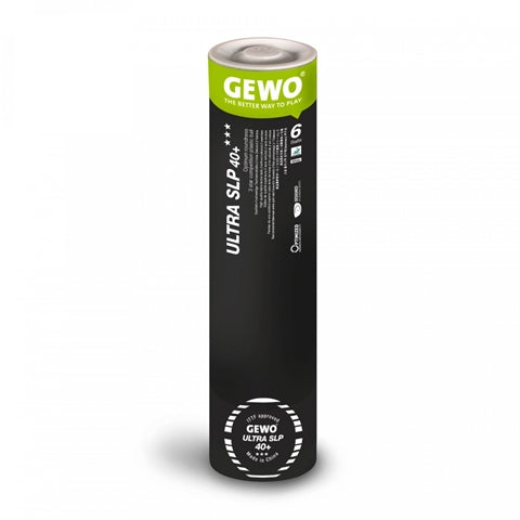 GEWO Six Pack ULTRA SLP 40+ Table Tennis Ball