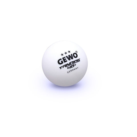 GEWO 40+ 3 Star Table Tennis Training Ball - One Dozen Pack