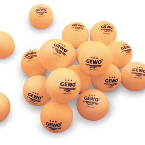 GEWO 40+ 3 Star Table Tennis Training Ball - One Dozen Pack