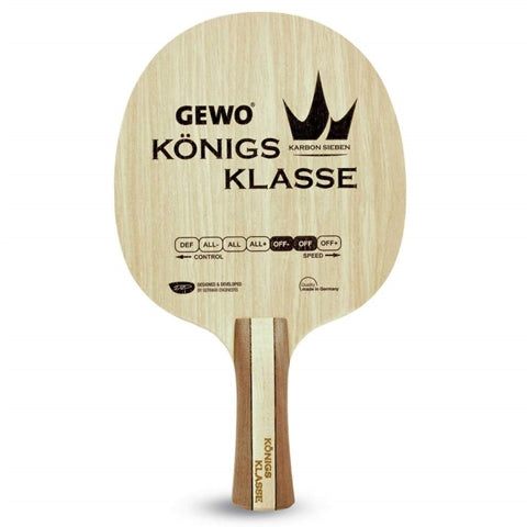 GEWO Konigsklasse Sieben - Offensive Table Tennis Blade