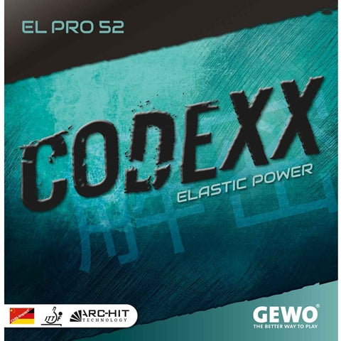 GEWO Codexx EL Pro 52 - Offensive Rubber